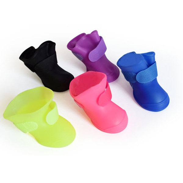 Pet waterproof rain boots non-slip wear-resistant environmental protection boots